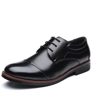 Hommes chaussures habillées formel travail d'affaires en cuir verni souple bout pointu pour homme hommes Oxford appartements grande taille 39-48