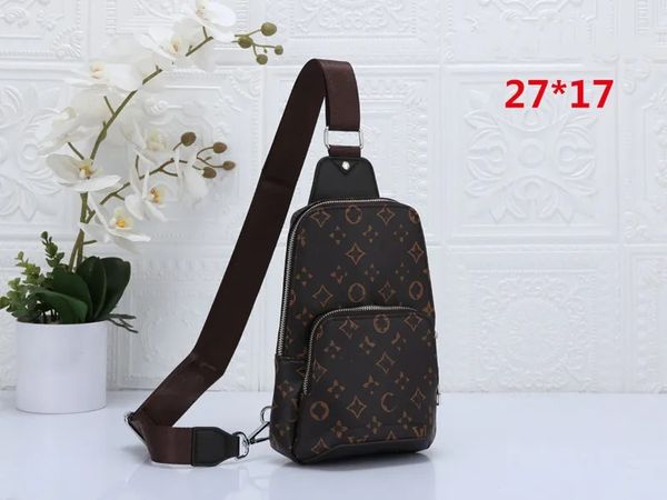 Hommes DUO Avenue Sling Bag Mens Designer Sacs à bandoulière en cuir Mans Luxurys Designers Cross Body Purse Wallet Hobos Message Sac à main Fourre-tout Ceinture Sac Bumbag