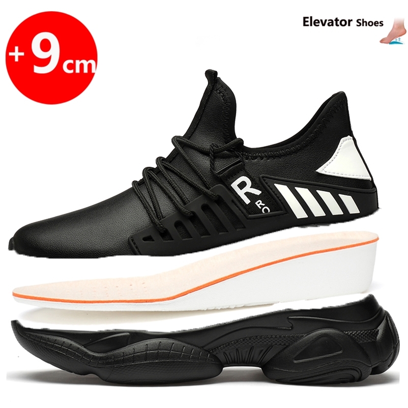 Tall White Sneakers for Men: Elevate Height with Style | Increase Your Height by 2.6 Inches | Fashionable, Comfortable, and Durable | Suitable for Casual Wear and Special Occasions