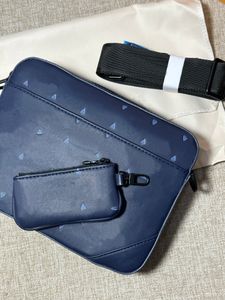 mannen Embossing cross body bag messengers stuk set in luxe designer tassen mode messenger bags handtas handtassen portemonnee portemonnees portemonnee portefeuilles