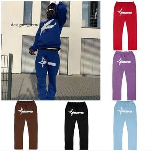 Mannen Exclusieve NOFS Sportkleding Monogram Gedrukte Broek Mannen Y2k Punk Harajuku Goth Hip Hop Wijde Pijpen Slanke Broek Street Wear U verdient het 4147