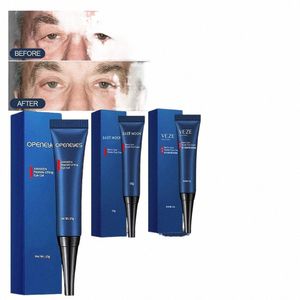 Crème pour les yeux pour hommes, Gel hydratant à base d'hyalurate, pour les cernes, macareux, soins des ridules, V592 #