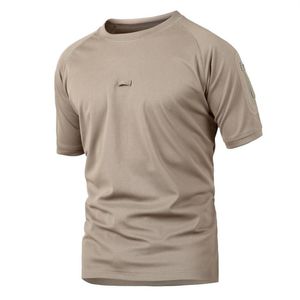 Hommes célèbre t-shirt en plein air marque Camping randonnée t-shirt été chasse t-shirt Camouflage Sport chemise tactique vêtements5174755177l