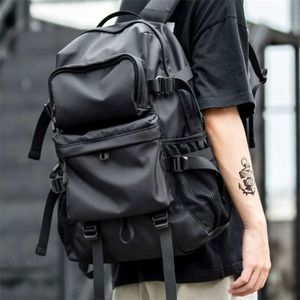 Mochila de moda para hombres Mochila para computadora portátil de 15.6 pulgadas Hombres Mochila impermeable para viajes al aire libre Mochila escolar Mochila para adolescentes Bolsas de negocios 210929