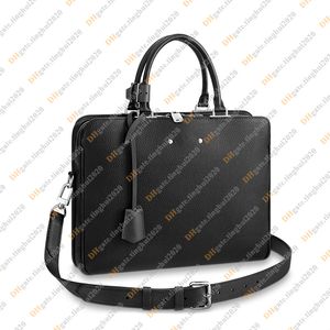 Men Fashion Casual Design Luxury Armand Bas Business Bag aktetas reistas computer tas plunje tas draagtas handtas top spiegel kwaliteit m54381 portemonnee zakje