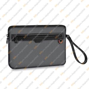 Men Fashion Casual Design Luxury Clutch Bag Handtas Tas Tote opbergtas top spiegelkwaliteit N60324 portemonnee