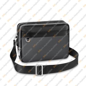 Hombres Fashion Designe Designe Messenger Messenger Bags Crossbody Tote Bag Shoulder Bag Top Mirror Qualidad N40087 Puga de bolso