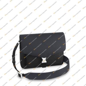 Mannen Mode Casual Designe Luxe NIEUWE Cross Body Messenger Bags Schoudertas Handtas TOP Spiegel Kwaliteit M30746 M30745 Portemonnee