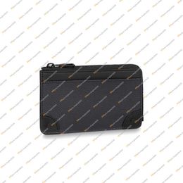 Men Fashion Casual Designer Mini Zipper Wallet Coin Purse Key Pouch M80556 Hoogwaardige top 5A kaartpakket