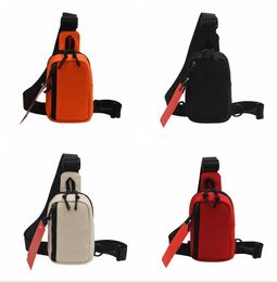 Sac de poitrine en toile pour hommes et femmes, sac à bandoulière de voyage en plein air, 6 couleurs, pochette pour téléphone, sac à main étanche