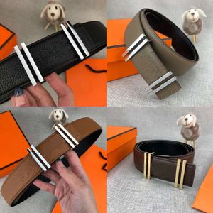 Men Fashion Designers Tailleband Designer Cowskin For Womens Belt gouden letter