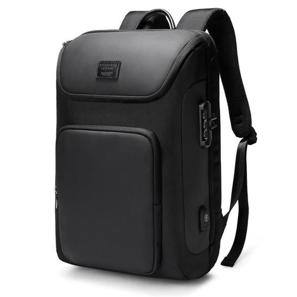 Sac à dos antivol multifonctionnel pour hommes, sac de voyage USB pour ordinateur portable 17 pouces, sac à dos d'école pour Male309y