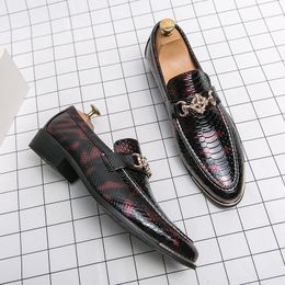 Chaussures de mode pour hommes Python modélisation