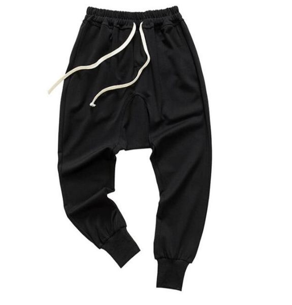 Pantalones de estilo Hip Hop para hombre, pantalón de chándal de baile, Harem, con entrepierna caída, Parkour, pantalones cónicos, 3108383