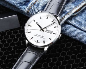 Herenmode horloge Commander 8215 beweging 40 mm formaat Saffierkristalglas 120 m waterdicht Hoge kwaliteit merk designer horloge met doos