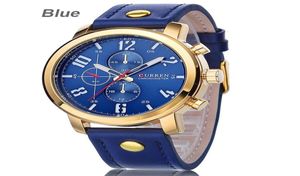 Men Fashion Watches Relogio masculino mode analoog display orologio uomo quartzwatch curren mannelijk horloge8018240