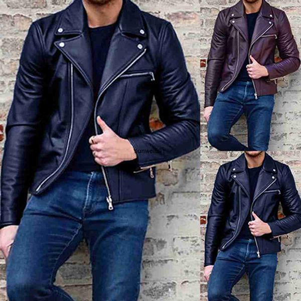 Hommes Faux Hiver Veste Cuir Homme Manteaux Mâle Chaud Hip Popping Cuir Deri Ceket Bomber Veste Lzhw