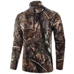 Hommes polaire thermique randonnée vestes en plein air militaire tactique Camouflage vestes coupe-vent chaud vêtements d'extérieur randonnée chasse vêtements 220516