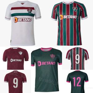 Hommes Fluminense Club Team 8 MARTINELLI Maillot de football 10 GANSO 19 FERNANDEZ 21 ARIAS 45 LIMA 9 KENNEDY 2 XAVIER 4 MARLON 12 MARCELO 23 GUGA Kits de chemise de football 23/24