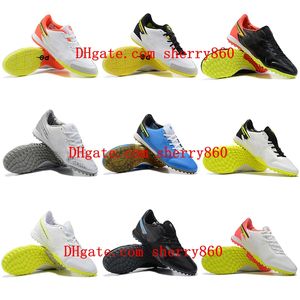 Chaussures de football pour hommes Tiempo Legend 9 TF IC Chaussures de football Crampons de gazon intérieur Baskets de sport