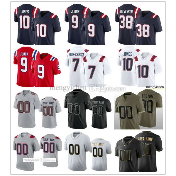 Maillots de football pour hommes 49 Joe Cardona 67 Jake Andrews 45 Chris Board 80 Kayshon Boutte 86 Pharaoh Brown 27 Myles Bryant 81 Demario Douglas 95 Daniel Ekuale 30 Marte Mapu