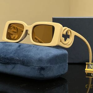 Hommes pour designer féminin verres de lunettes de soleil de mode classique léopard UV400 Louilles de soleil de créateurs