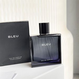 Bleu Parfum 100 ml Eau De Parfum Toilette Keulen voor Heren Langdurige Geur Merk Man Pour Homme Geur Spray gratis Schip