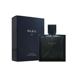 Fragancia para hombre Perfume azul Eau De Parfum Toilette Olor duradero 100 ml Bleu De Paris Marca Hombre Homme Spray Colonia Envío rápido