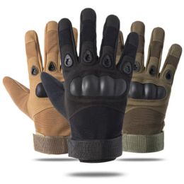 Hommes gants de doigt complet gants tactiques militaires motorcyclist peinture ball de tour de balle Airsoft Combat conduisant des gants de cyclisme de chasse
