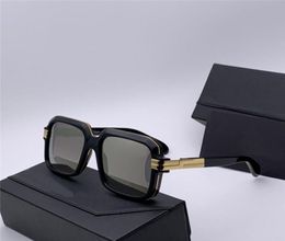 Hombres Gafas de sol alemanas 667 cuadrado Retro Marco clásico Ashion Estilo de diseño simple con caja4047416