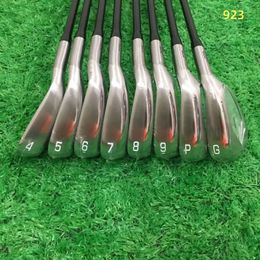 Men Golf Iron JPX923 Set Irons Clubs 49pg RSSR Flex SteelGraphite -as met hoofddeksel 240422
