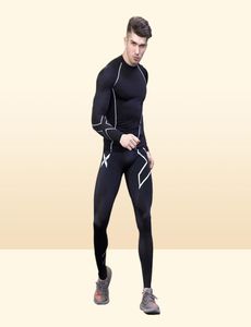 Pantalon Long moulant à Compression pour homme, noir, jogging, Mallas Hombre, Fitness, course à pied, 2xu8565842