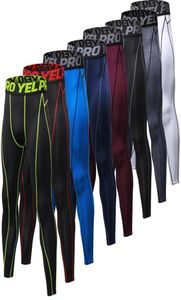 Men Gym Compressie Bodybuilding Pantalones Hombre Fitness Panty Broek Zweetbroek voor mannen Sport Running Leggings5385827