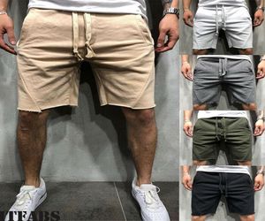 Mannen gym fitness shorts running sport workout shorts casual jogging sweat8853746
