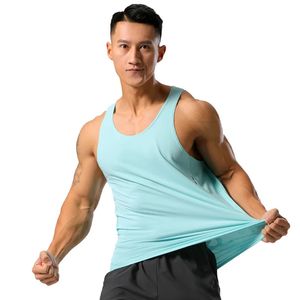 Hombres Gimnasios Camisa Jogging Fitness Fitness Tank Selevels Spry Dry Vest Entrenador Correr Sportswear Oneck Compression Sports Muscle Tops 240506