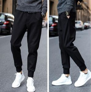 Mannen Harem Japanse Casual herenleggings Broek Man Jogger Wintertij Koreaanse slanke broek