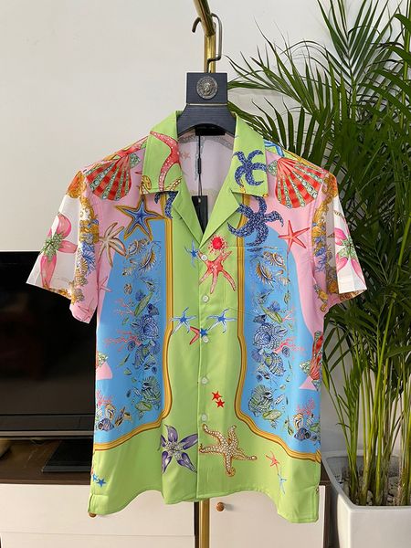 Camisas hawaianas para hombre, cárdigan con estampado Popular para jóvenes, tendencia de moda de primavera, comercio exterior