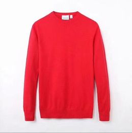 Men Sweater de bordado de alta calidad Sweater Sweatshirts Cálidos de suéter de calidad Sweaters Slim Knit Jumpers Capeto de sudadera de algodón