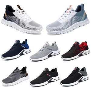 Hommes randonnée nouvelles femmes course chaussures plates semelle souple mode blanc noir rose bleu sport confortable D20 GAI 41529