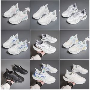 Hommes randonnée à courir de nouvelles chaussures de femmes chaussures plates douces semelles blanc blanc noir rose bule confortable sport z219 gai 505