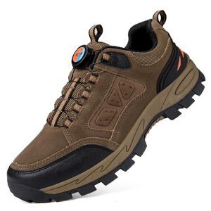 Chaussures de randonnée pour hommes chaussures d'escalade bottes de randonnée en plein air respirant antidérapant chaussures de Trekking pour hommes bottes militaires tactiques pour hommes 240227