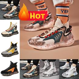 Hommes de randonnée chaussures extérieures Trail classique Trekking Mountain Sneakers Mesh Le cuir respirant grimpant Athletic Homme Trainers Sports Taille 35-46