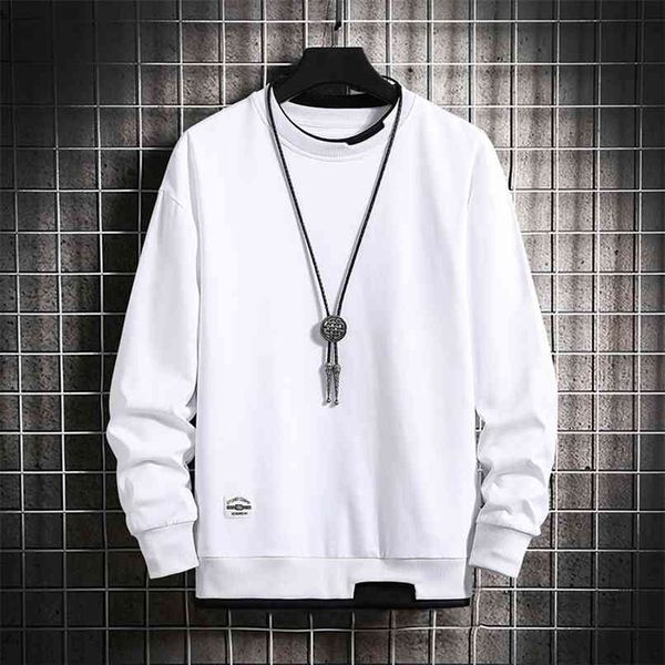 Men Hip Hop Hoodies faux collier automne de mode de mode de mode street sweat-shirt sweat à manches longues à manches