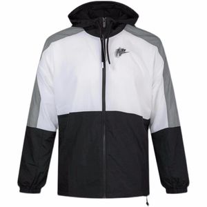 Hommes à capuche sport décontracté manteau ample tissé à capuche coupe-vent vestes homme manteaux coupe-vent vêtements de sport