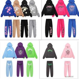 Hommes Sweat à capuche Spider Sweat à capuche Designer Survêtement Pink Spider Vêtements pour hommes Sp5der 55555 Coton Vêtements pour femmes confortables ZQBO QC4B