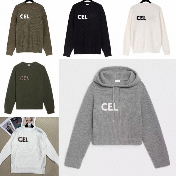 Hommes Hoodies CE Femmes Sweats Pull Designer À Manches Longues Celins Lettre Mode À Capuche Polaire Chandail À Capuche Couple Hiver Casual Mode Versatile Vêtement