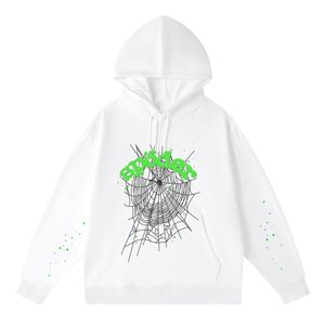 heren hoodies designerkleding dames populair Hoodie Kerstcadeau Hoodie Schuimprint Spinnenweb Katoen Herfst Winter warm winddicht High Street hoodie S-3XL