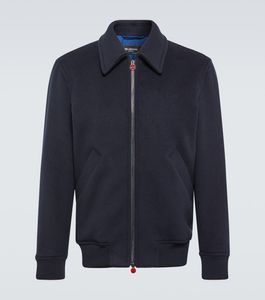 Chaquetas de hombre Chaqueta casual de lana y cachemira Kiton Abrigo de otoño invierno Prendas de abrigo de manga larga Nuevo estilo Tops para hombre bolsillos con aberturas laterales