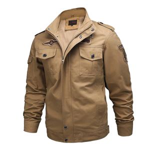 Hommes jean veste armée soldat coton un homme marque vêtements printemps automne hommes vestes manteaux grande taille 6XL