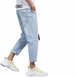 Jeans pour hommes Pantalons pour hommes Design simple Haute qualité Confortable Tout-match Étudiants Quotidien Casual Coréen Fi Ulzzang Ins 3XL r6tQ #